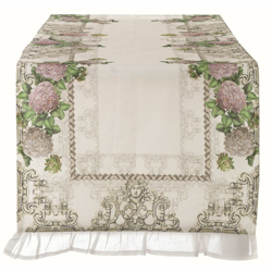 Runner da Cucina Copri Tavolo Shabby Chic Provenzale Estivo Blanc Mariclò en oferta