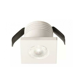 G.E.A.Luce Faretto Incasso Led Quadrato Bianco Opaco 3W 3000K Luca Calda Gfa903C en oferta