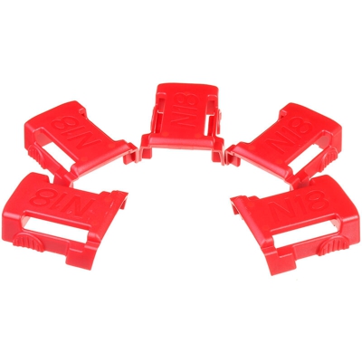 Portabatterie da 5 pezzi 18V per staffa di supporto staffa per mensole di stoccaggio MILWAUKEE M18
