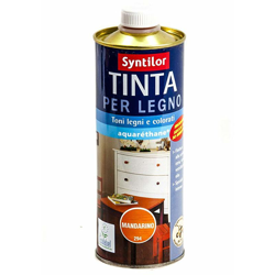 TINTA PER LEGNO 0.5 L ALL'ACQUAALTA RESISTENZA MANDARINO - Syntilor precio