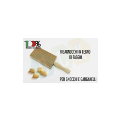 Rigagnocchi Riga Gnocchi Garganelli Pasta Fresca Legno Faggio Made In Italy precio
