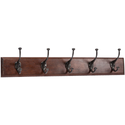 Attaccapanni Appendiabiti da Muro più Ganci per Ingresso Cappelliera a Parete en oferta