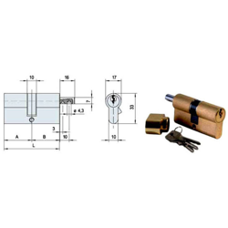 Cilindro Inf.Yale 65.0-32.5-32.5 P0G302-10-0 Cisa precio