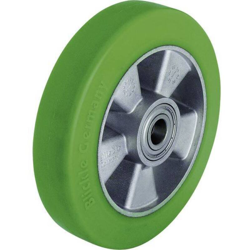 Blickle 612432 Ruota girevole in lamiera dacciaio per carichi pesanti con sistema di blocco e cuscinetti a sfera precio