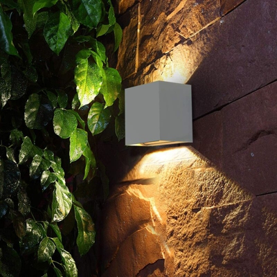 12W Applique da Parete Modern Applique da Parete Led Bianco Lampadario in Alluminio Bianco Caldo per Ristorante Caffè Dell'ufficio Corridoio