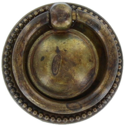 Maniglia per mobili in zama anticato diametro 40 mm 25 pezzi art. 12212