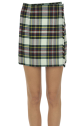 Tartan mini kilt skirt precio