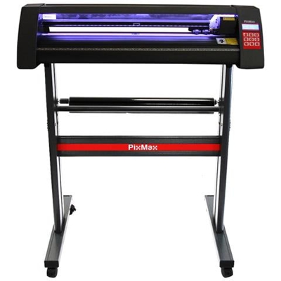 Plotter Da Taglio Vinile Macchina Per Taglio E Incisione Insegne Etichette Con Luce Led Guida Laser & Abbonamento 12 Mesi Software Signcut Pro - 720mm