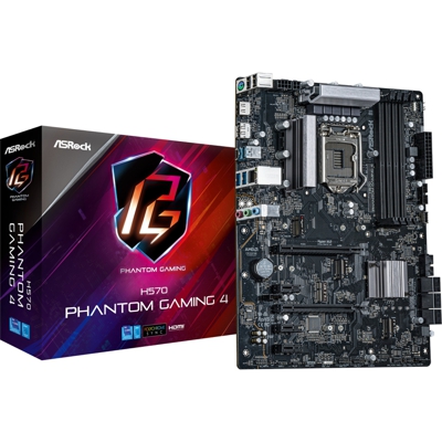 H570 Phantom Gaming 4 Intel H570 LGA 1200 ATX, Scheda madre