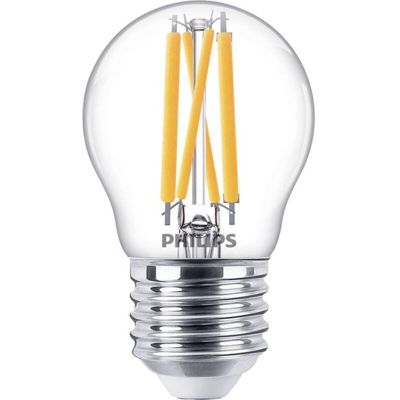 LED (monocolore) Classe energetica: A++ (A++ - E) Philips Lighting Filament TR 4,5W Dimtone 77074700 E27 Potenza: 4.5