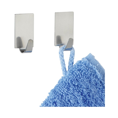 Ganci adesivi Wenko set da 4 in acciaio Inox 4478020100