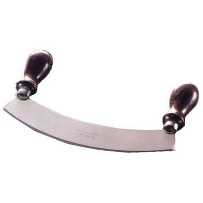 Mezzaluna Inox 18/C Manico In Legno Di Faggio 25 X 15 Cm Made In Italy - Calder