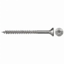 Fischer 657118 Vite da legno 6 mm 80 mm TORX Acciaio inox A2 100 pz. en oferta