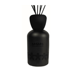 Mr&mrs Fragrance - MR&MRS FRAGRANCE DIFFUSORE ICON CON BASTONCINI 1LT NERO PROFUMO CASA ARREDO precio
