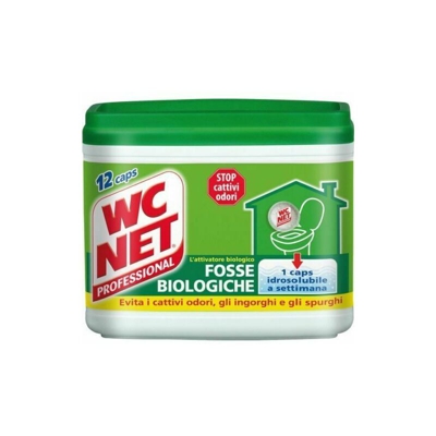 Wc Net Fosse Biologiche 12 Caps Stop Cattivi Odori Spurghi Ingorghi 20748