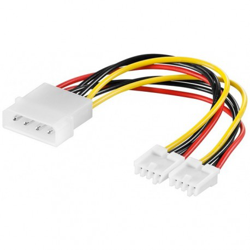 Manhattan Cavo di Alimentazione interno 15 Cm per 2 Drive da 3 Fili ICOC 06-NC características