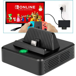 Supporto di ricarica per switch NS - Docking station per TV portatile sostitutiva innoAura con porta di alimentazione USB C, porta di ingresso USB en oferta