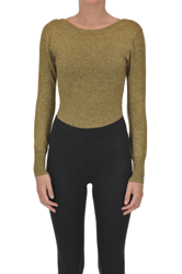 Metallic effect knit body precio