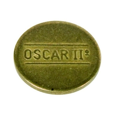 Gettone liscio per gettoniera Sisma OSCAR II 1 pz - Gioanola