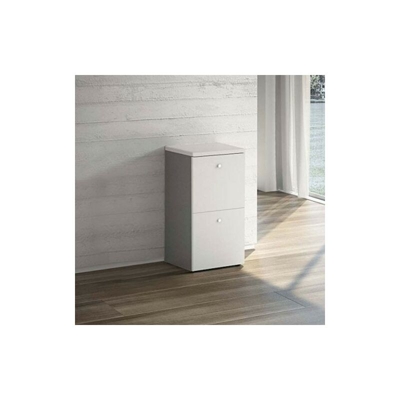 Joyshop - Armadio con 2 classificatori - Dimensione 45cm | Grigio