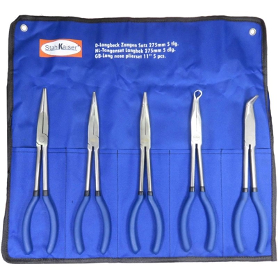 Set 5 Pinze Lunghe Stahlkaiser Germany 275 Mm Cappucci Candele