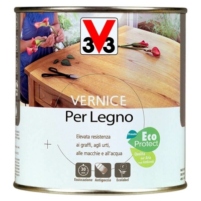 Vernice Per Legno Cera Incolore Lt.1