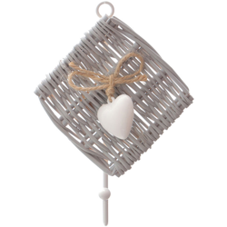 Gancio In Legno Intrecciato Grigio precio