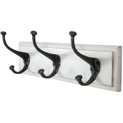 Attaccapanni Appendiabiti da Muro più Ganci per Ingresso Cappelliera a Parete