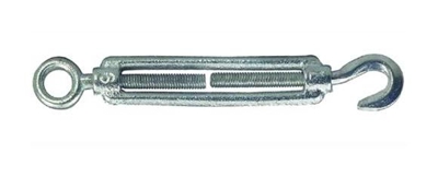 Tenditore Zincato Occhio E Gancio 1/ 4