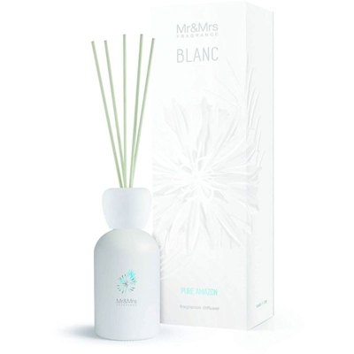 Mr&Mrs Fragrance Diffusore A Bastoncino Blanc Pure Amazon 250Ml Casa Profumo