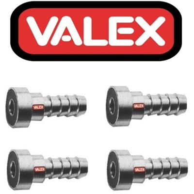 Attacco baionetta con portagomma blister 4 pezzi 1559893 valex aria compressa