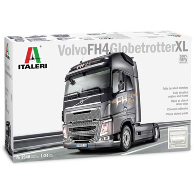 Camion in kit da costruire 3940 Volvo FH4 Globetrotter XL 1:24 - Italeri