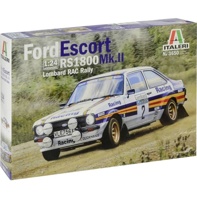 Automodello in kit da costruire 3650 Ford Escort RS 1800 MK.II Lombard 1:24 - Italeri