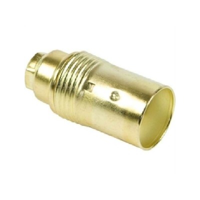 PORTALAMPADA ATTACCO E14 2 COLORE ORO 67831 - Fanton