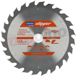 Norton - Lama per sega Widia 165x20mm en oferta