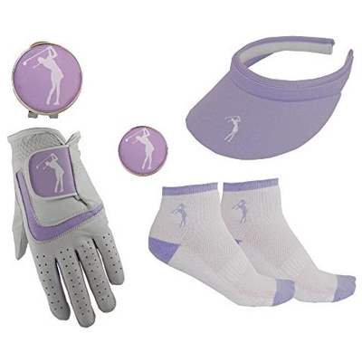 Lady Golfisti Lilla Set Regalo Di Mercia Golf, Lilac