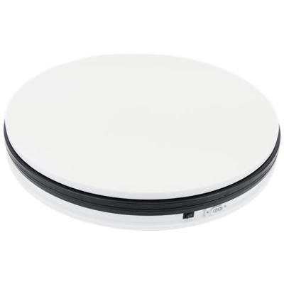 Base girevole elettrica 45 cm bianco