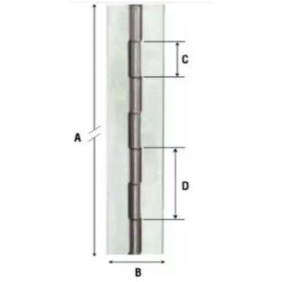 Cerniera Carrozzeria Mm.40 Mt2