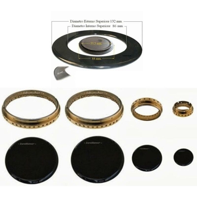 Spartifiamma Lofra Anelli Piattelli + Corona Centrale Cucina Gas S 4716+ S3219