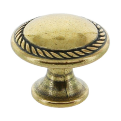 Pomolo pomello per mobili anticato 25 mm 50 pezzi art. 24223 características