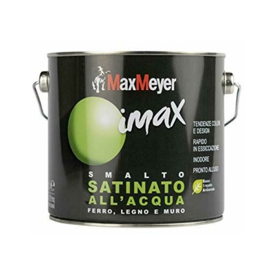 Max Meyer - Imax Smalto All' Acqua Satinato 2Lt Verde Cina