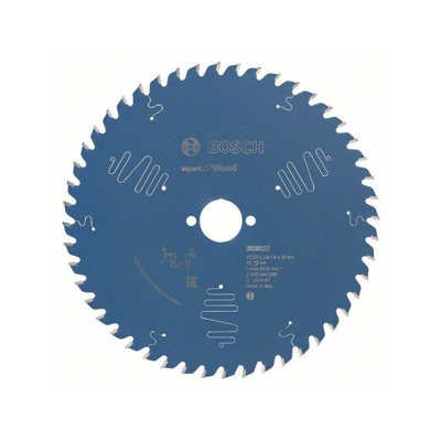 Bosch Lama per sega circolare Expert for Wood, 225 x 30 x 2,6 mm, 48 - 2608644090