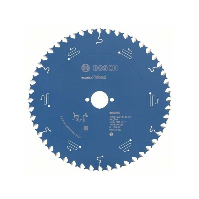 Bosch Lama per sega circolare Expert for Wood, 240 x 30 x 2,8 mm, 48 - 2608644069