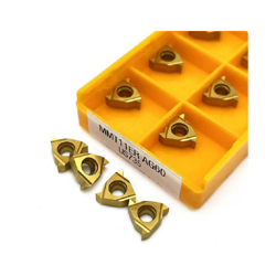 OX - SET 10 pz PLACCHETTE MMT11IR A60 - PER FILETTATURA INTERNA - INSERTI INSERTO precio