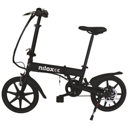 Bicicletta Elettrica E-Bike X2 a Pedalata Assistita Ruote 16'' Colore Nero características