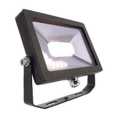 Faro nero LED 14W soffitto parete per esterno luci giardino negozio insegne IP65 Luce 3000K