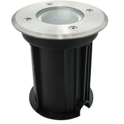 Faro faretto calpestabile carrabile incasso terreno giardino viale pavimento IP65 segna passi GU10 230V