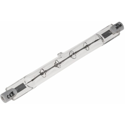 Lampada termica a infrarossi (IR) lunghezza 118 mm, Ø 20mm, 150 W, 230 V, lampada Trasparente da 8000h, con - Rs Pro precio
