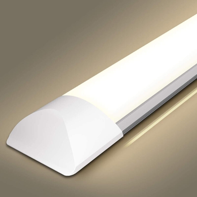 Zeitnet Inc. - Plafoniera LED soffitto parete luce garage condominio reglette 38W 3420lm 120cm Luce 3000K