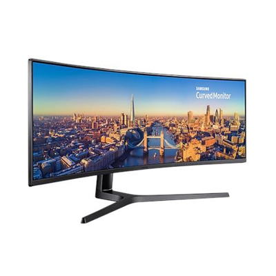 Monitor 49'' LED VA Curvo Gaming SM-C49J890 3840x1080 SUWQHD Tempo di Risposta 5ms Frequenza di Aggiornamento 144 (Hz)